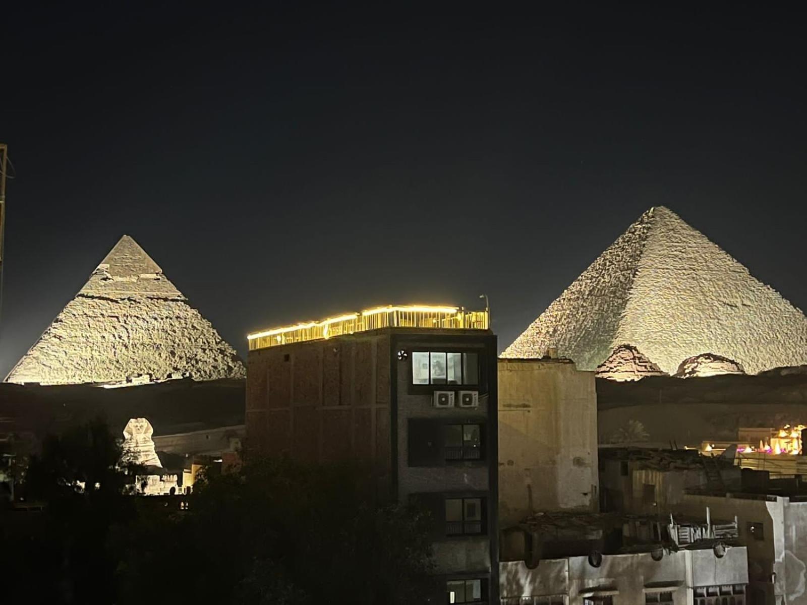 Prince Pyramids Inn Kafret el-Gabal Екстериор снимка
